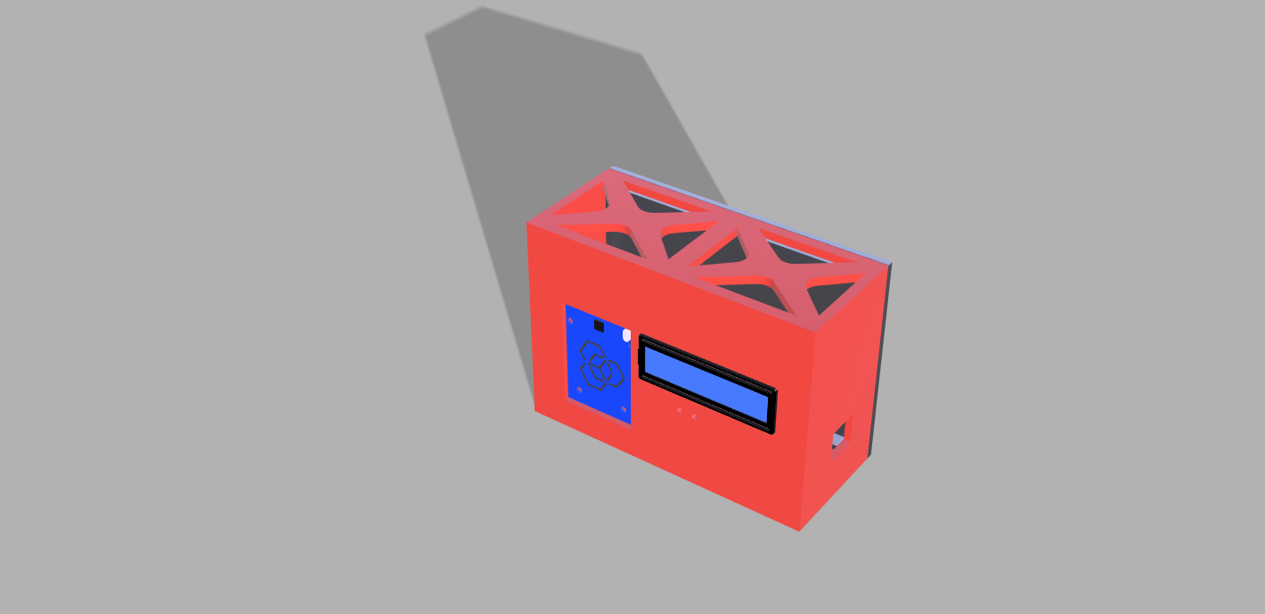 Back Cap for RFID Scanner Case (150×107×63 mm)